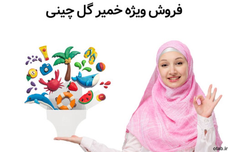  فروش ویژ خمیر گل چینی میهن