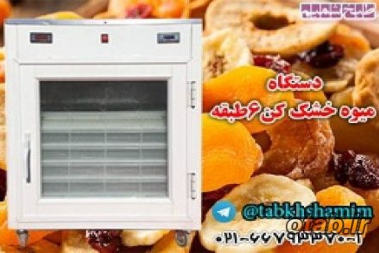  دستگاه میوه خشک کن صنعتی