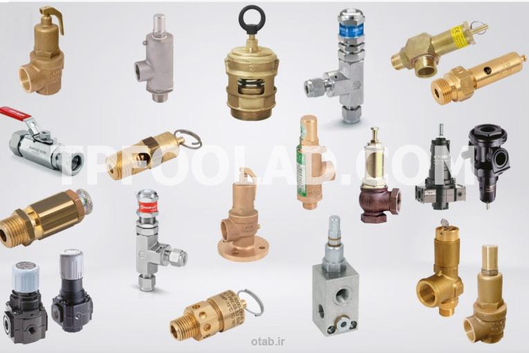 فروش شیرهای فشار شکن فلنج دار استیل (Relief Valves)