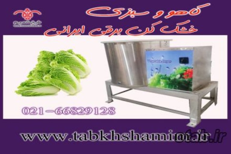 کاهو خشک کن برقی
