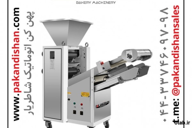 پهن کن اتوماتیک خمیر شاطریار مستطیل بر
