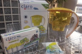 اولین و بهترین پارچ تصفیه آب در ایران،نماینده Claro Swiss