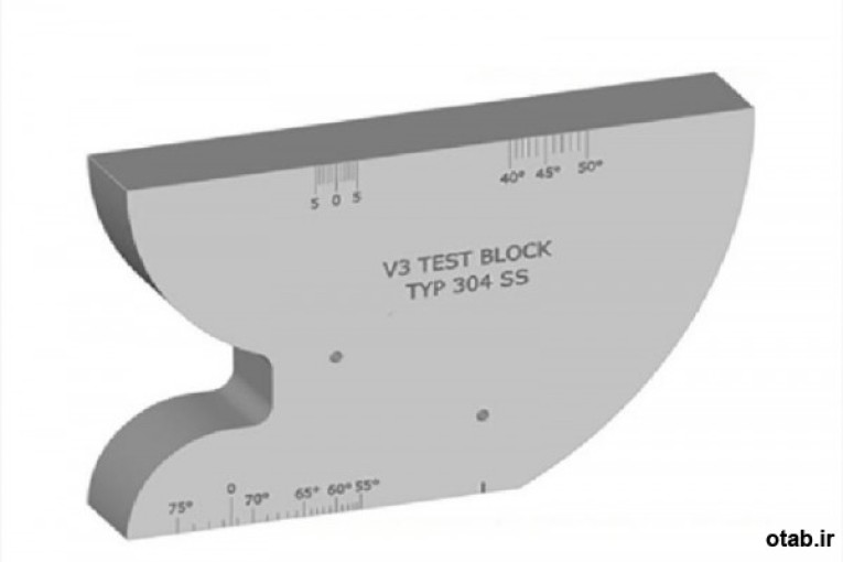 بلوک کالیبراسیون مدل V3 فولادکربنی