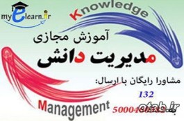 آموزش مجازی مدیریت دانش 