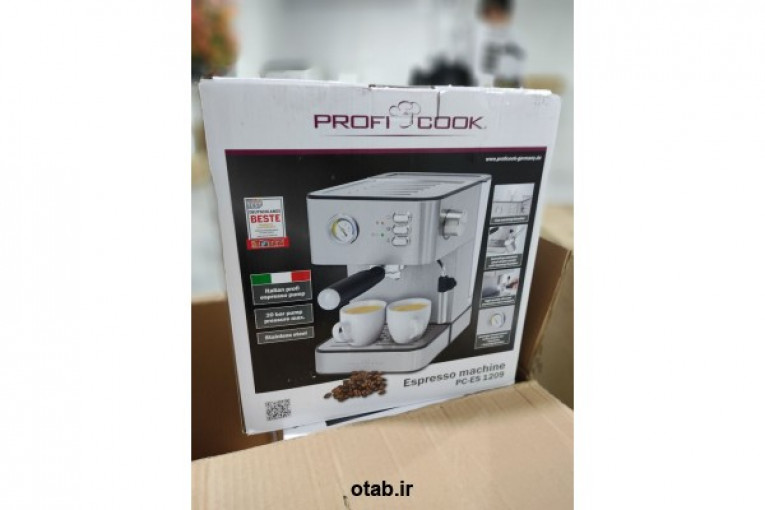محصول جدید 2020 اسپرسو ساز حرفه ای پروفی کوک  Profi cook مدل pc-ES 1209