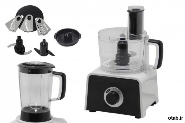 غذاساز کلاترونیک  600وات،هفت کارە رندە ،خردکن و مخلوط کن اب مرکبات گیر قیمت1.450.000