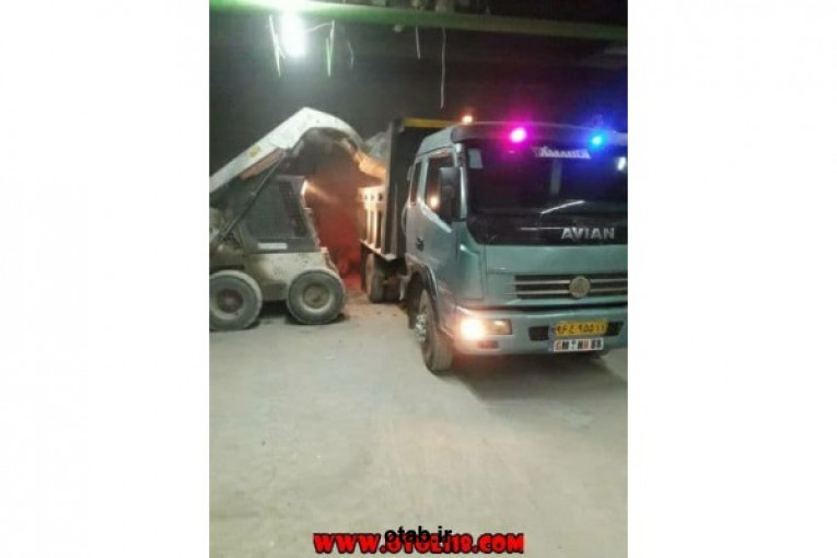 دراوردن نخاله ازپارکینگ ،سیمان ،اجر،گچ