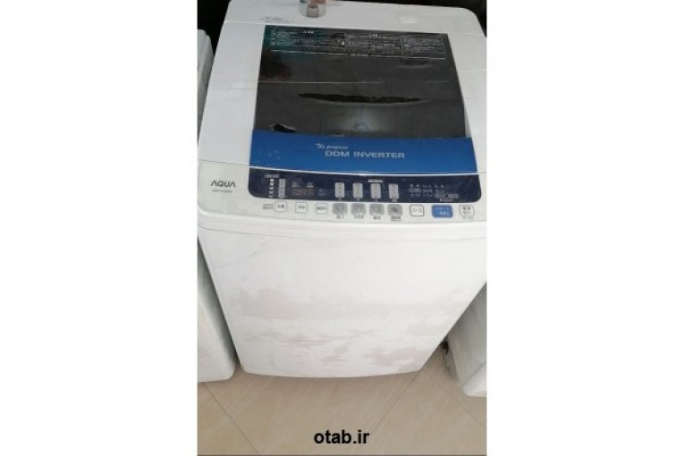 لباسشویی درب از بالا  اکووا مونتاژ 2012 7کیلوی  ژاپنی 