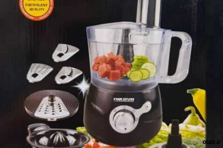 غذا ساز نیکوا ژاپن  همه کاره MODEL- NO NFP 907 1000وات با کیفیت عالی آب پرتقال گیری  رنده در 4 مدل 