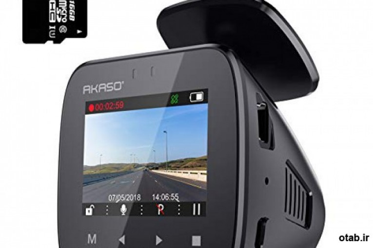 #دوربین_ثبت_وقایع_جلوماشین AKASO: Dash cam v1  