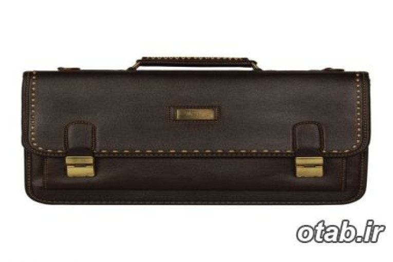 کیف چرم صنعتی مرغوب 2 قفل کد E122A