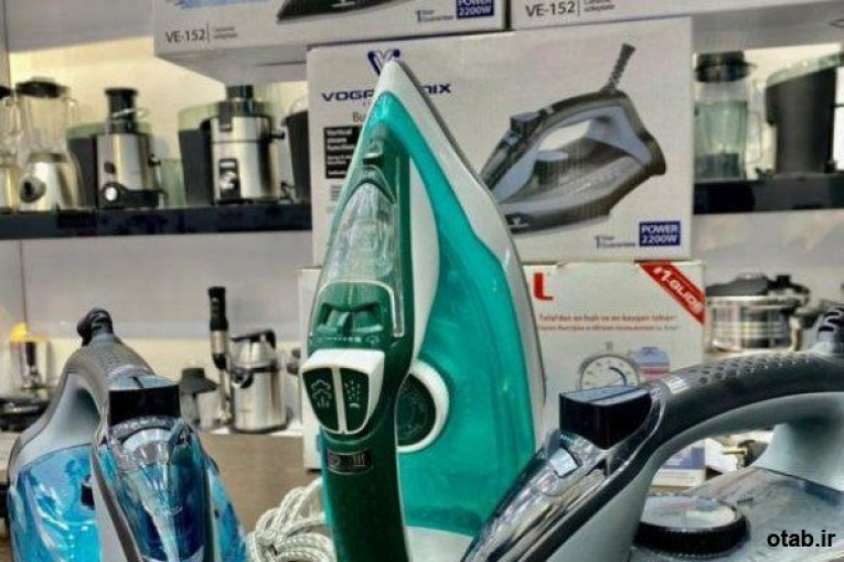 اتو بخار.  وگاتی مدل   VE-152 در سه رنگ با کیفیت عالی  تکنولوژی گرمای چندگانه  کف سرامیک اولترا گلاید  