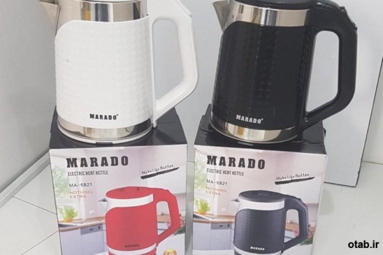 کتری برقی  MARADO مدل  MA-6821 دو لیتر  1500وات داخل استیل کیفیت عالی 