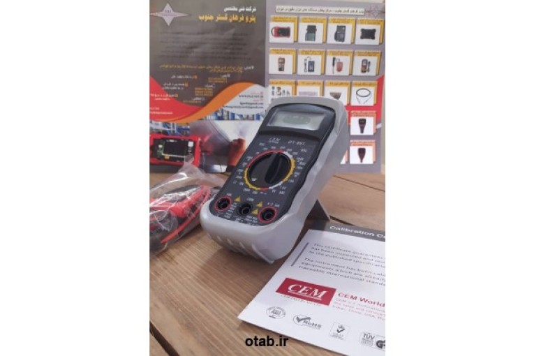 مولتی متردیجیتال الکترونیکی سی ای ام DT991