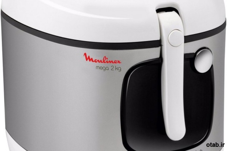 سرخ کن مولینکس فرانسه Moulinex Fritteuse Mega AM4800 ا سیلور 