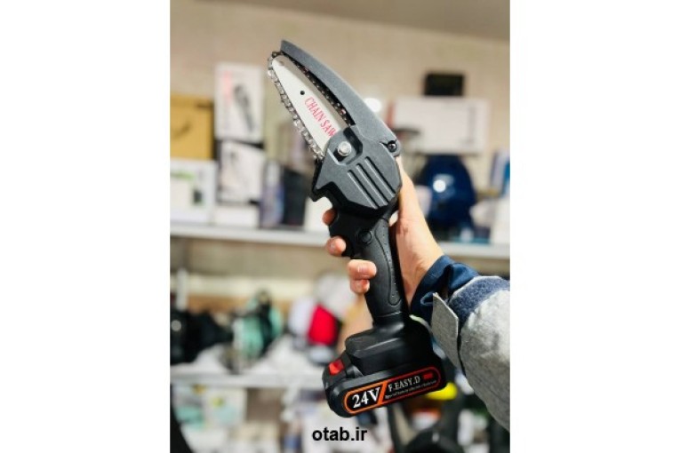 شاخه زن/اره شارژي كوچك ELECTRIC PRUNING SAW مدل c100