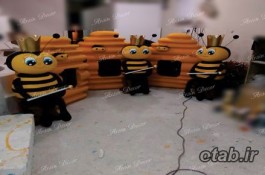 ماکت کندو و زنبور عسل