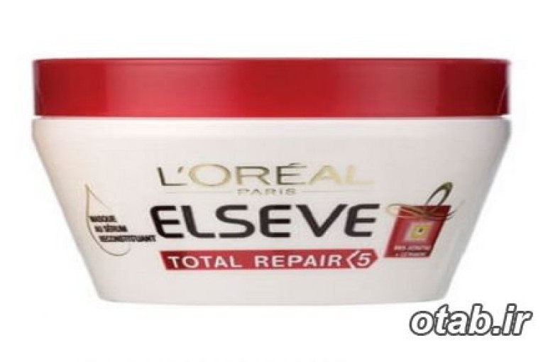 ماسک موی ترمیم کننده لورآل Elseve مدل Total Repair 5حجم ۳۰۰ میلی لیتر