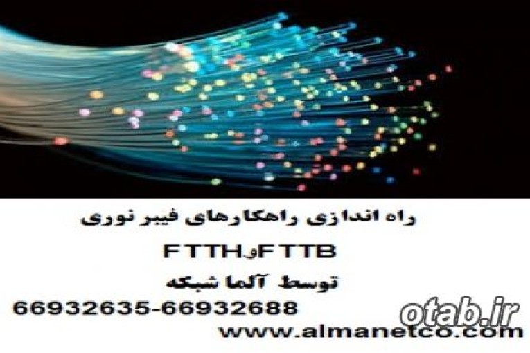 راه اندازی راهکارهای فیبر نوری FTTB و FTTH توسط آلما شبکه
